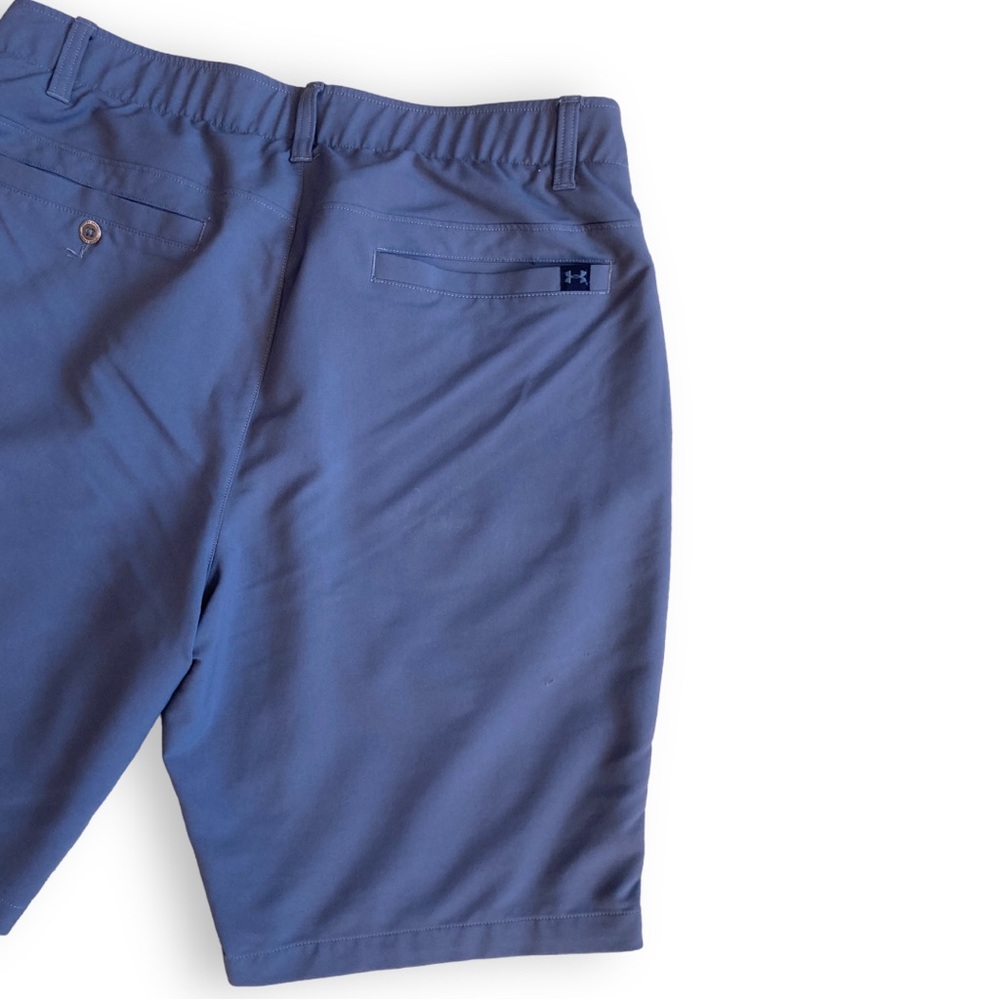 Under Armour Grey Men’s Performance Heatgear Sports Shorts 38 - Picture 2 of 12